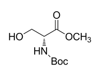 N-(叔丁氧羰基)-D-絲氨酸甲酯，98%（HPLC)