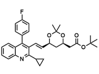 6-[[(1E)-2-環丙基-4-(4-氟苯基)-3-喹啉基]-乙烯基]-22-二甲基-13-二氧六環-4-<em>乙酸</em>叔丁酯